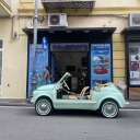 Amalfi Coast and Sorrento Tour with Fiat 500 Spiaggina