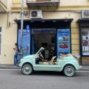 Amalfi Coast and Sorrento Tour with Fiat 500 Spiaggina